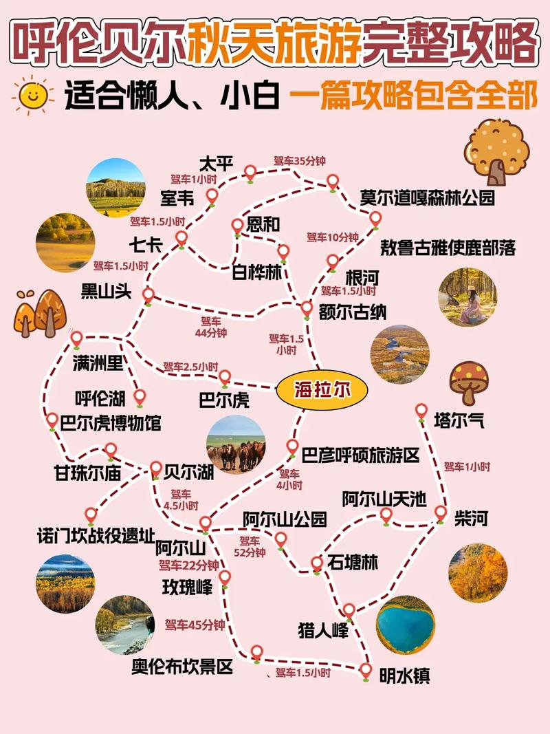 自驾呼伦贝尔大草原旅游攻略