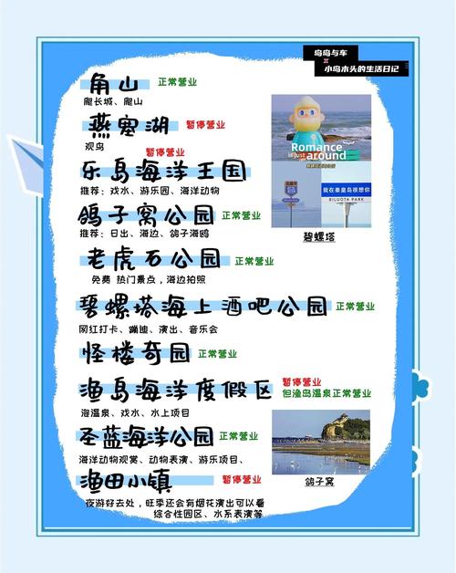 河北秦皇岛旅游景点大全排名