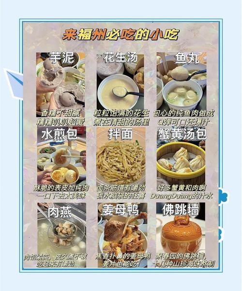 福州美食攻略福州小吃