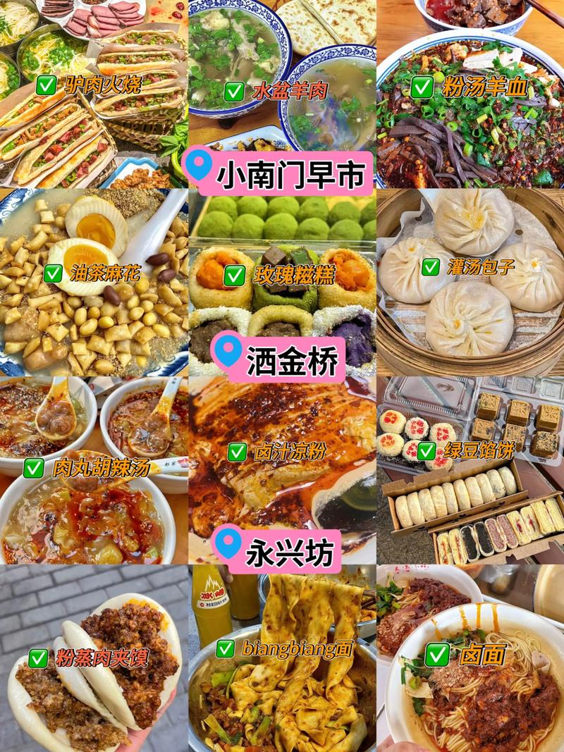 西安钟楼附近美食攻略