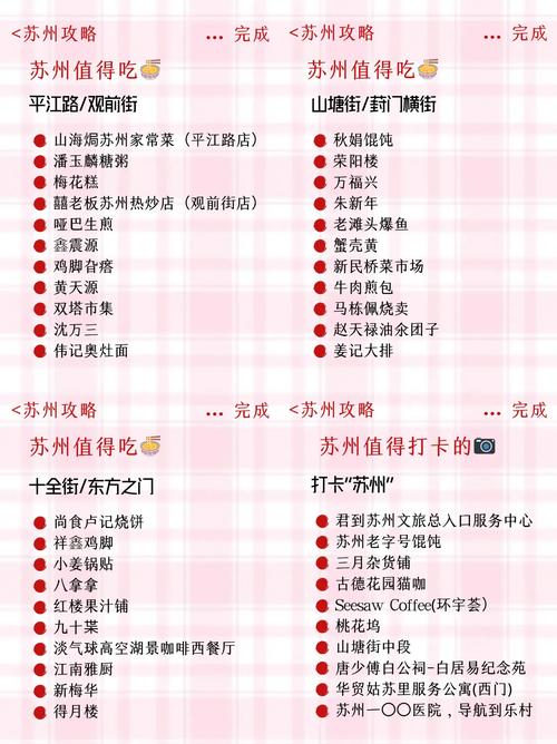 苏州美食攻略2025