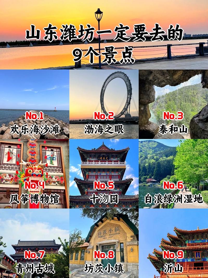 山东潍坊附近旅游景点大全
