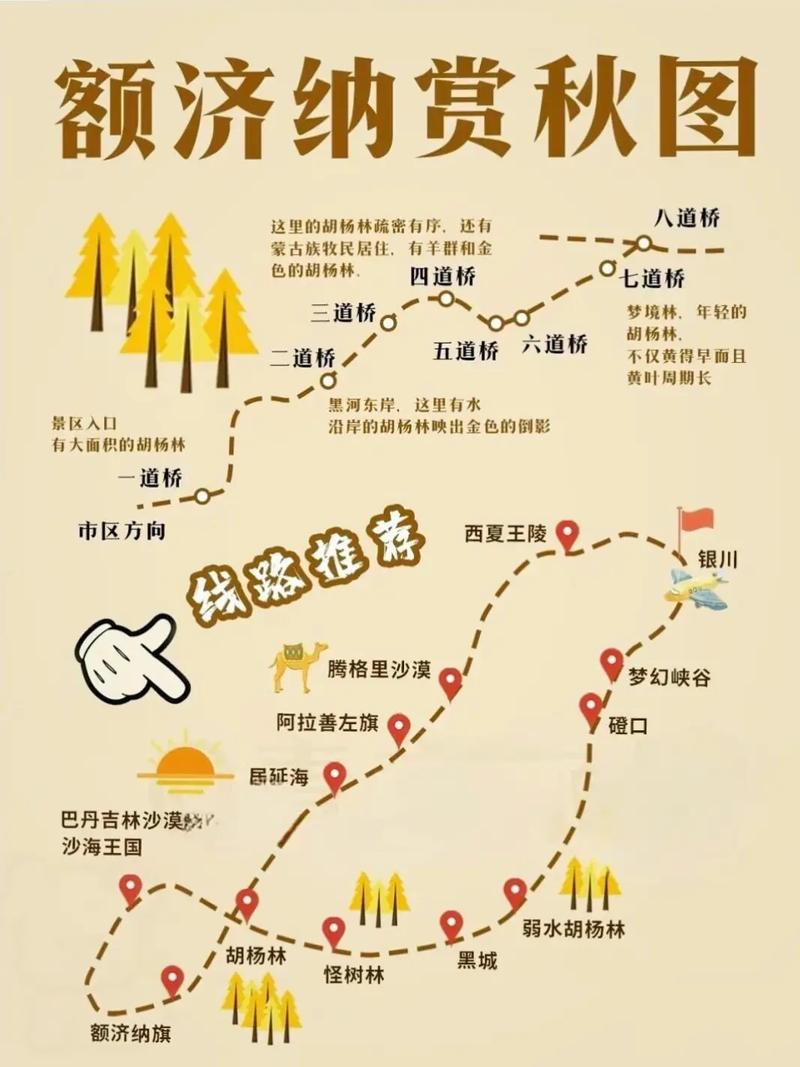 额济纳胡杨林自由行攻略