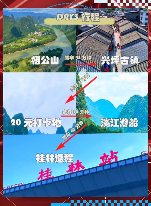 桂林旅游三天自由行攻略