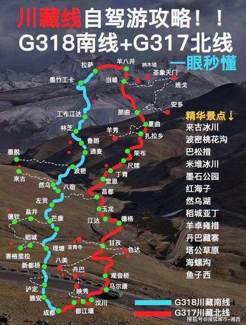 西藏旅游攻略自驾游路线