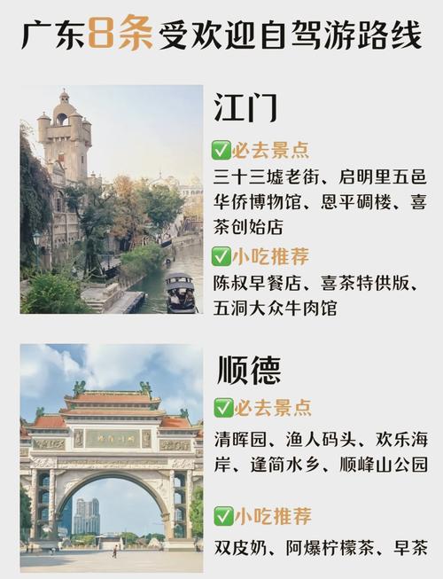 广东周边省份旅游景点大全