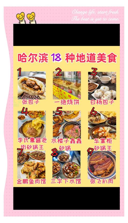 哈尔滨步行街美食攻略