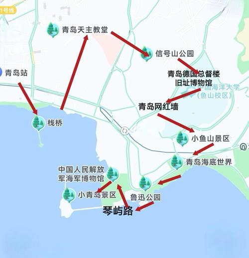 青岛旅游攻略自由行路线