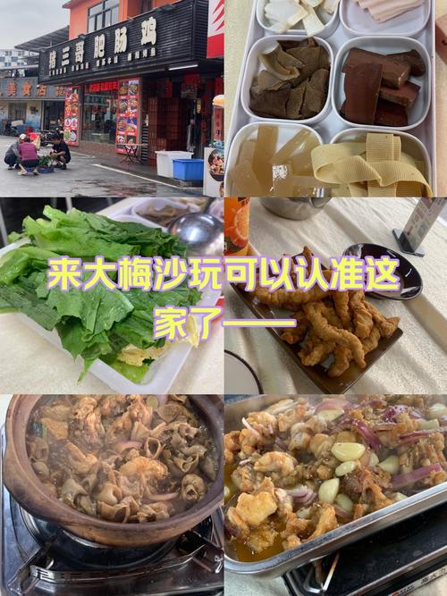 大梅沙附近有美食街吗