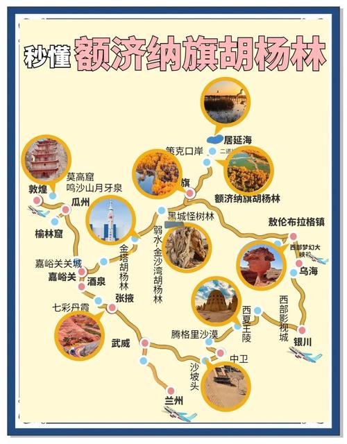 额济纳旗胡杨林旅游攻略