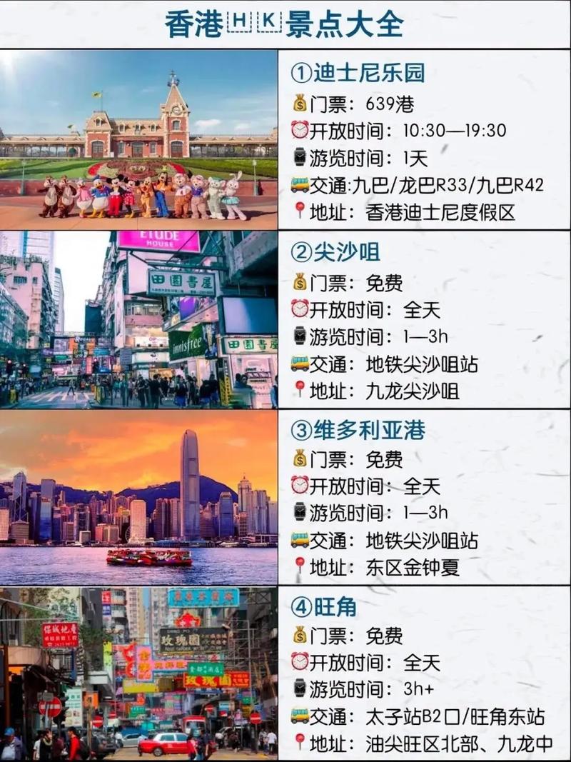 香港旅游攻略自由行攻略