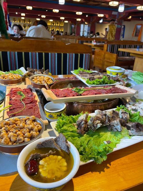 拉萨神力时代广场美食