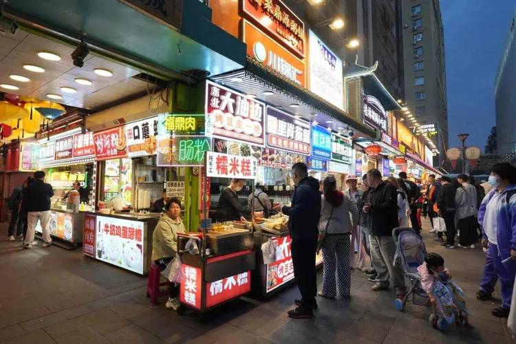 桂林正阳步行街美食街