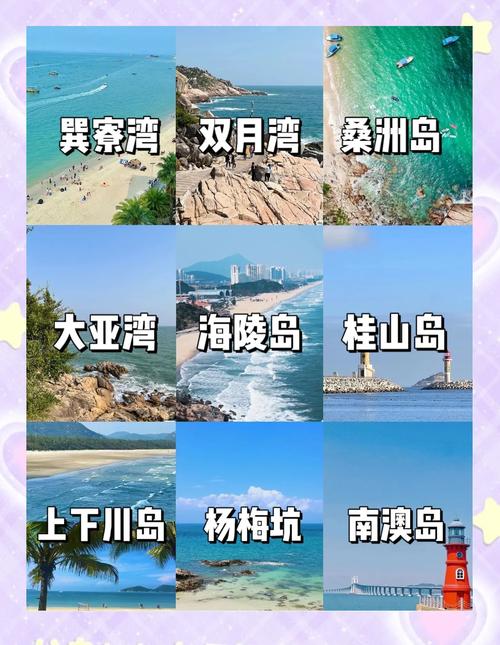 中国海边旅游景点排行榜