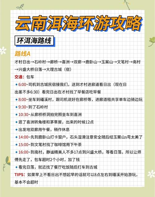 大理自由行攻略及花费