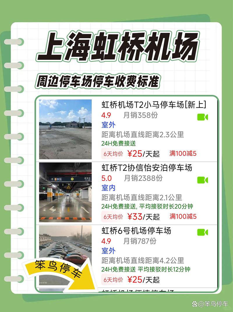 虹桥机场附近停车攻略