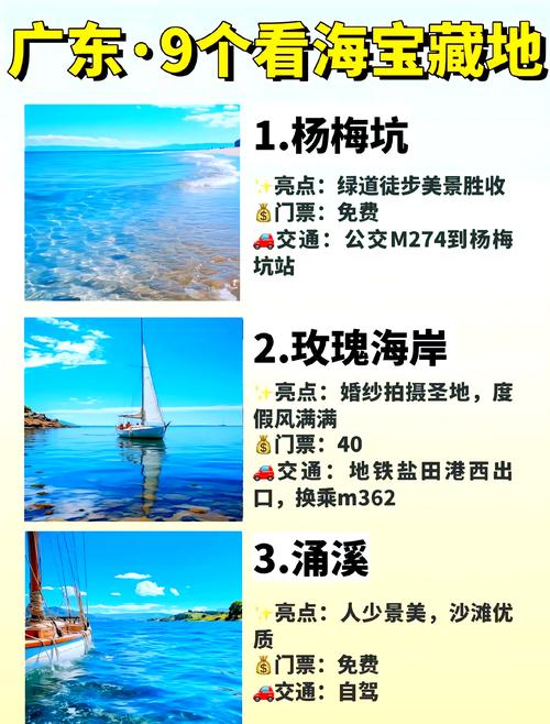 广东海边旅游景点排行榜