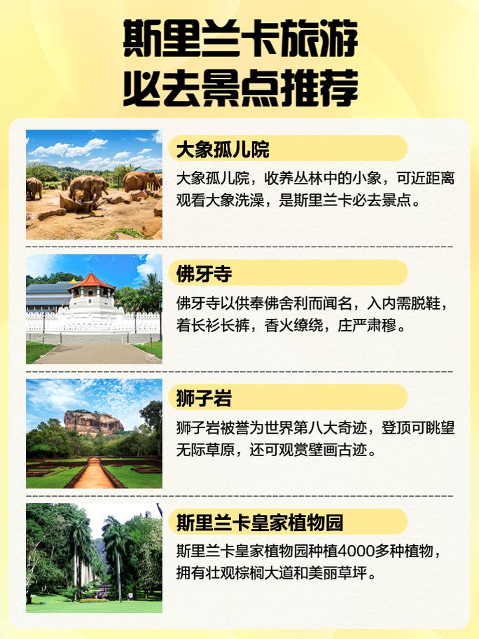 斯里兰卡旅游景点攻略