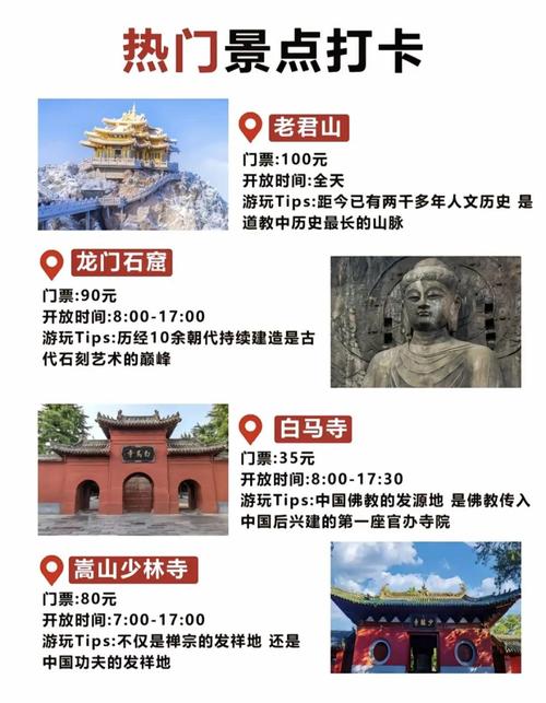 河南10大旅游景点排名