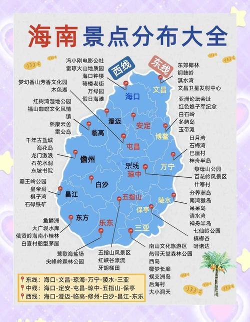 海南省十大旅游景点排名