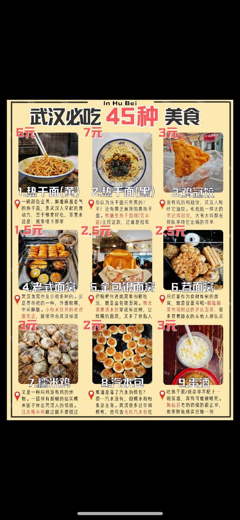 武汉的特色美食有哪些