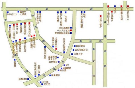 深圳福田美食街在哪里