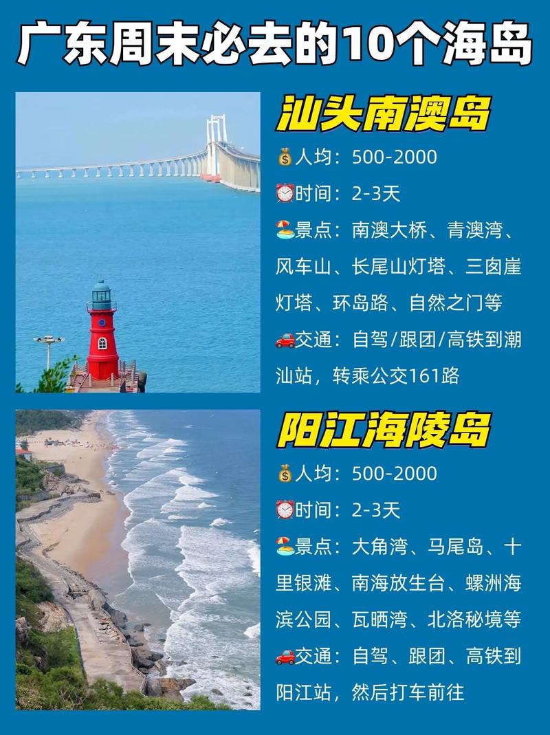 广州海边旅游景点排行榜