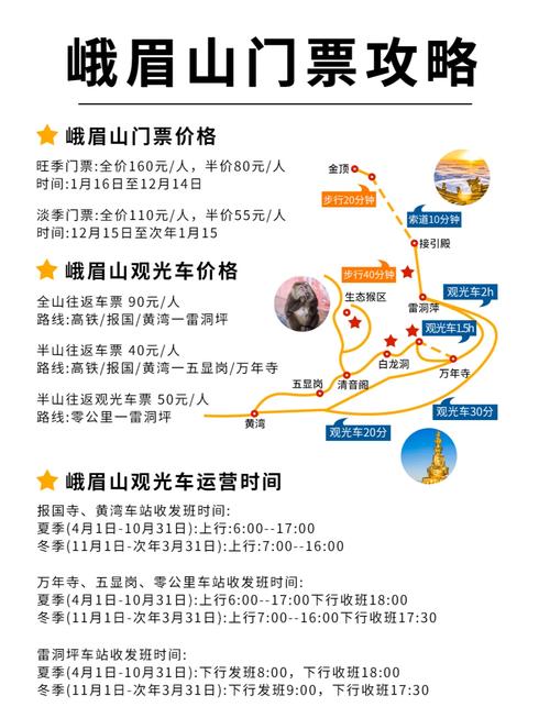 国庆去峨眉山旅游攻略