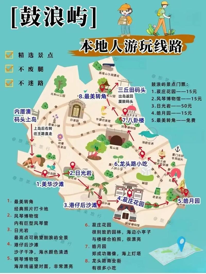 厦门鼓浪屿三日游攻略