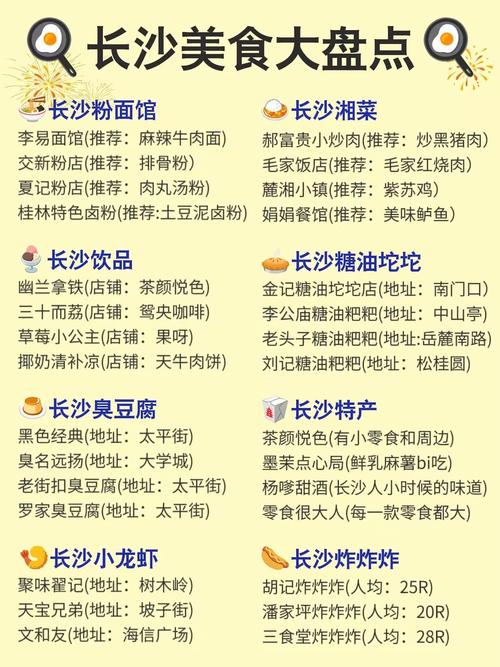 湖南长沙十大美食小吃