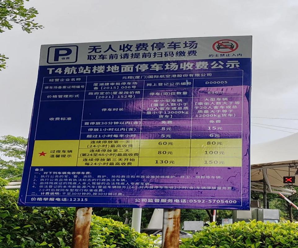 厦门高崎机场停车攻略