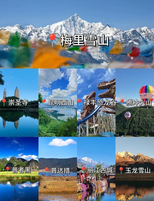 云南省的旅游景点有哪些