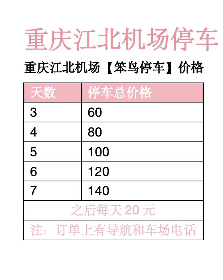 重庆机场停车免费攻略