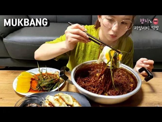 韩国白解说美食节目