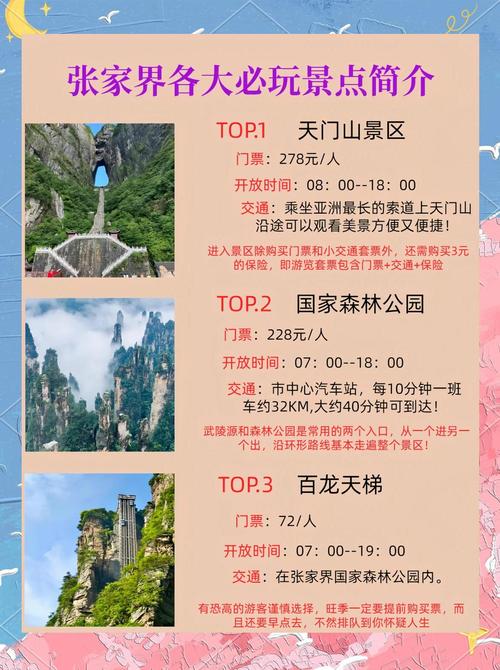 自己去张家界旅游攻略