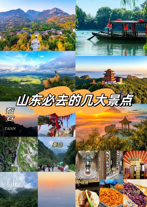 山东著名旅游景点大全