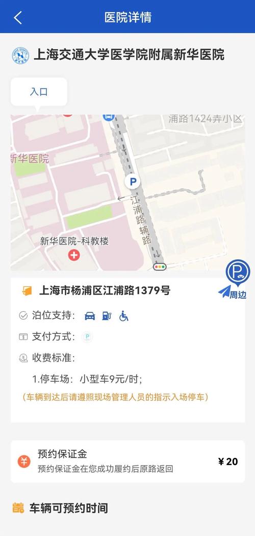 上海新华医院停车攻略