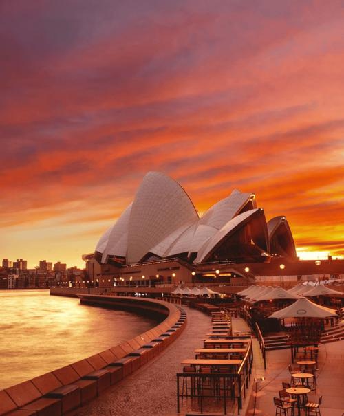 澳大利亚旅游景点英文