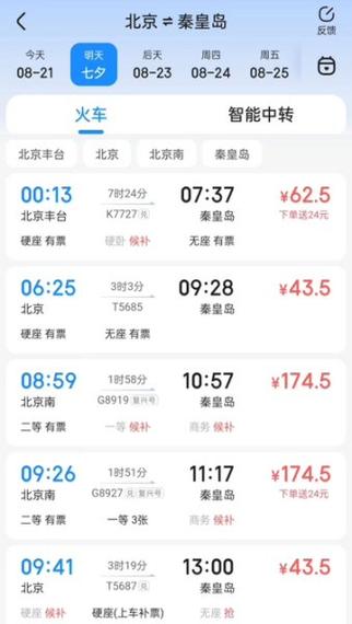 秦皇岛到北京旅游攻略