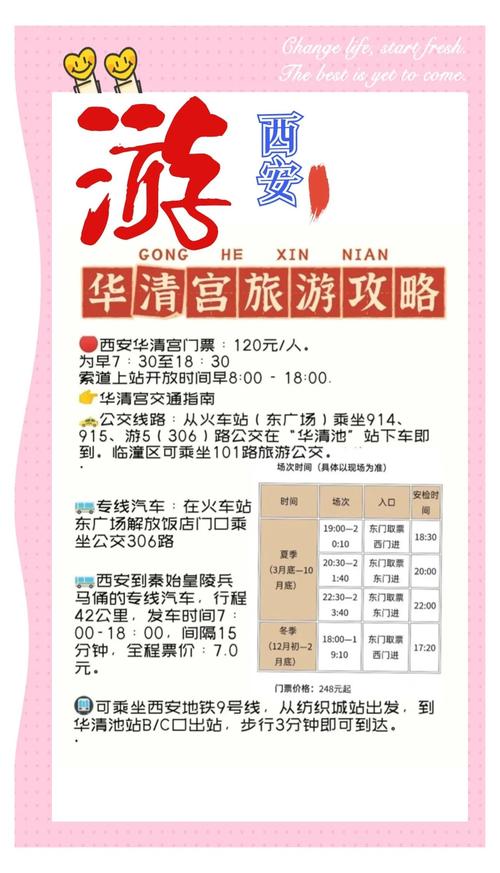 西安旅游景点价格大全