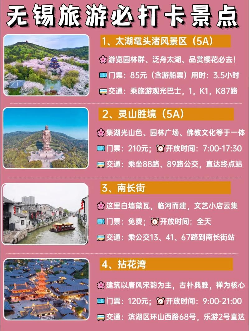 无锡旅游攻略一日游攻