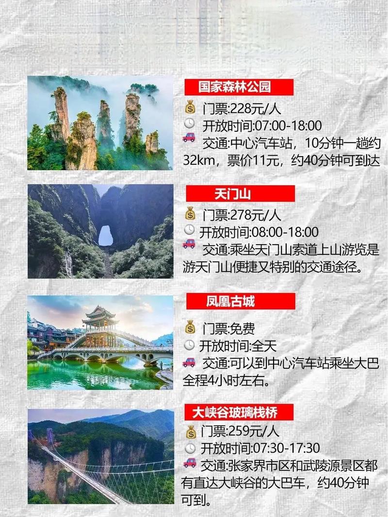 凤凰张家界自助游攻略