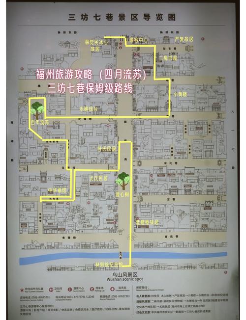 三坊七巷旅游攻略路线