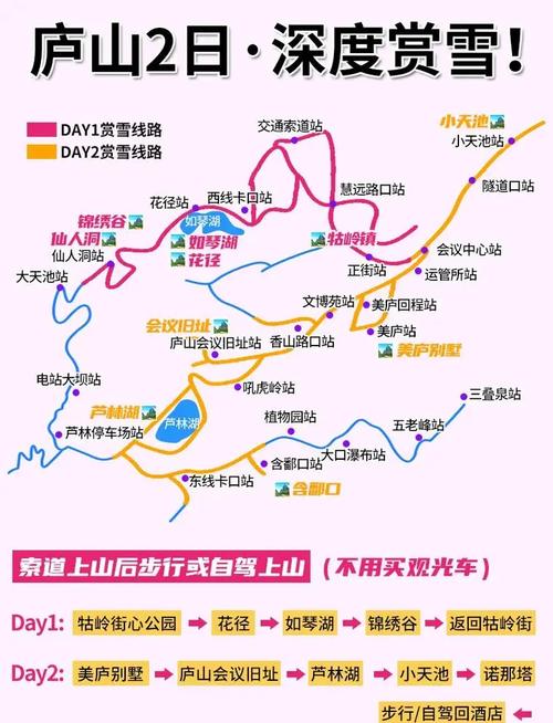 长沙到庐山自驾游攻略
