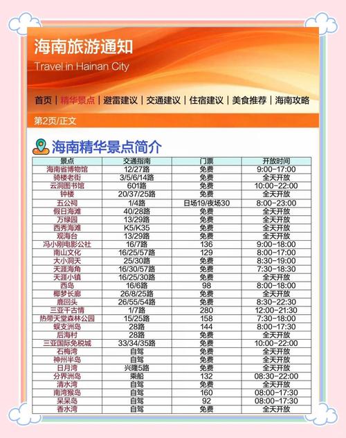 海南春节期间旅游攻略