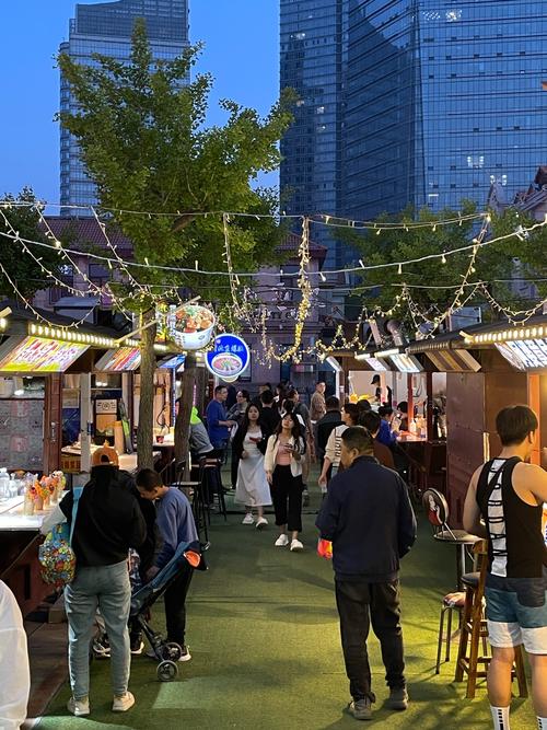 烟台上夼西路美食街