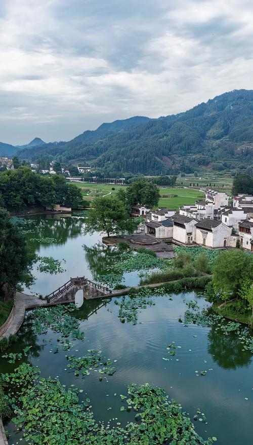 安徽黄山呈坎旅游景点