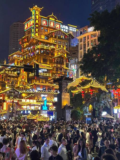 重庆美食街和小吃街