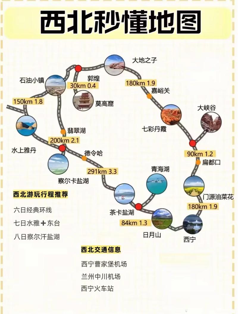 甘肃青海旅游线路攻略
