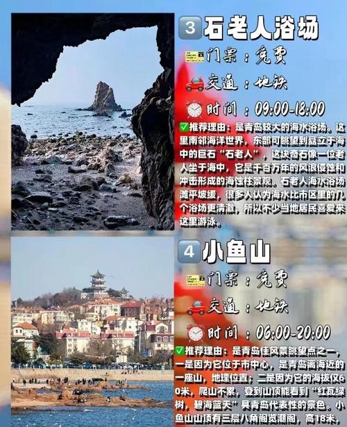 青岛旅游景点介绍英文